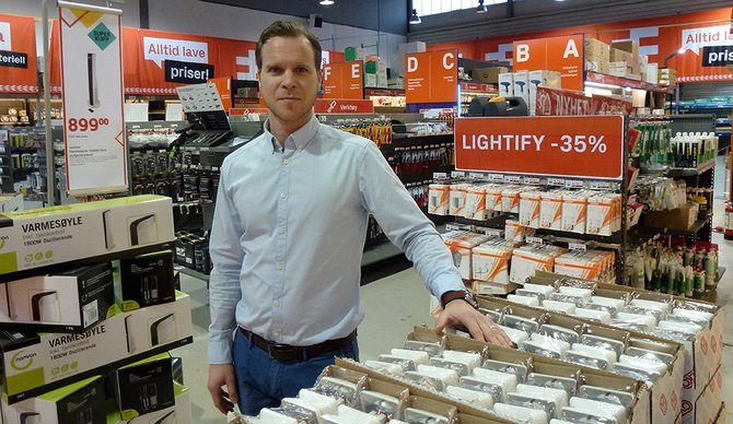 KJEDEBYGGER: Andreas Niss, tidligere kjededirektør i Elkjøp, har med seg mye kunnskap når han nå på relativt kort tid har fått sving på sakene som toppsjef i Elektroimportøren.
