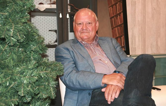 Planleggingen av årets julehandel er i full gang for markedssjef Harald Nøss i Spar Kjøp AS.