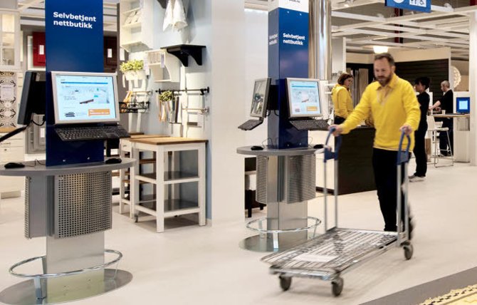 Tromsø var først ute i Norge med konseptet IKEA Service & Pick-up. Dette er både en vareutlevering og et 500 kvadratmeter showroom. Her får du hjelp til å planlegge, bestille og hente produkter fra IKEA.no. Nå kommer konseptet til Oslo.