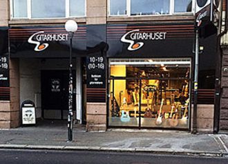 Gitarhuset har i dag to butikker i Oslo, samt showroom i Kristiansand.